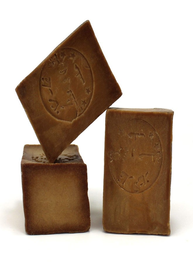 LYNPHA VITALE Aleppo Soap Bar with Olive Oil and 25% of Laurel Oil Handmade Soap for Sensitive Skins, Original Recipe - 100% Natural and Biodegradable - 3x7,05 oz - Image 1